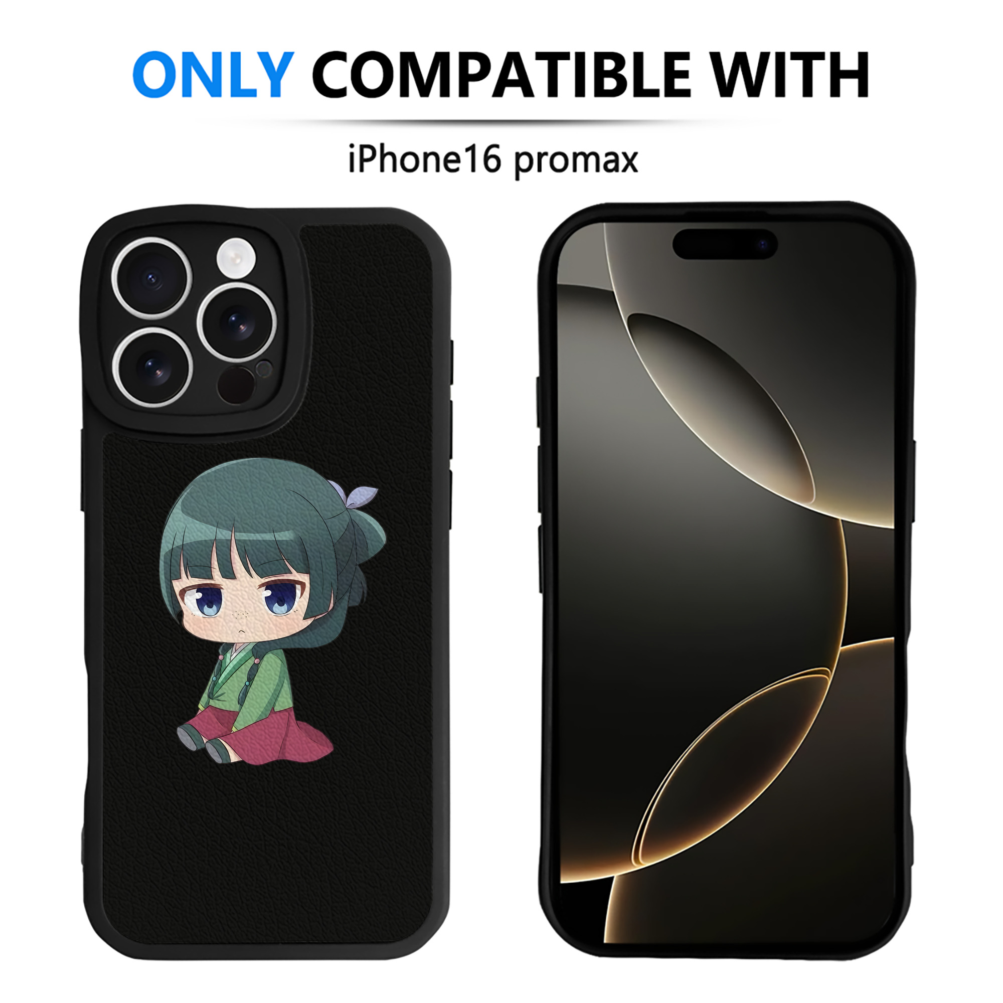 薬屋のひとりごと The Apothecary Diaries 【iPhone 16シリーズ対応】シリコンスマホケース（レザー調） 材質：シリコン